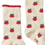 Nature Baby Organic Cotton Socks Raspberries