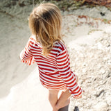 Nature Baby Splash Top Red Sea Stripe