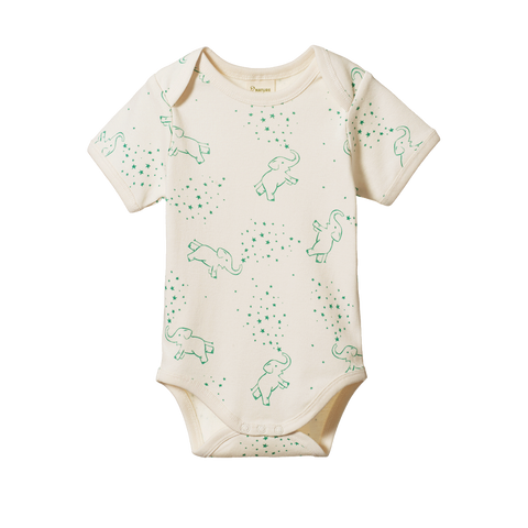 Nature Baby S/S Bodysuit Fairground Print