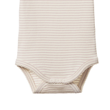 Nature Baby S/S Bodysuit Lilac Pinstripe