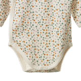 Nature Baby Kimono Bodysuit Pollyanna Print