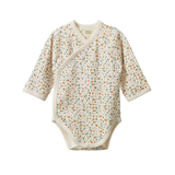 Nature Baby Kimono Bodysuit Pollyanna Print