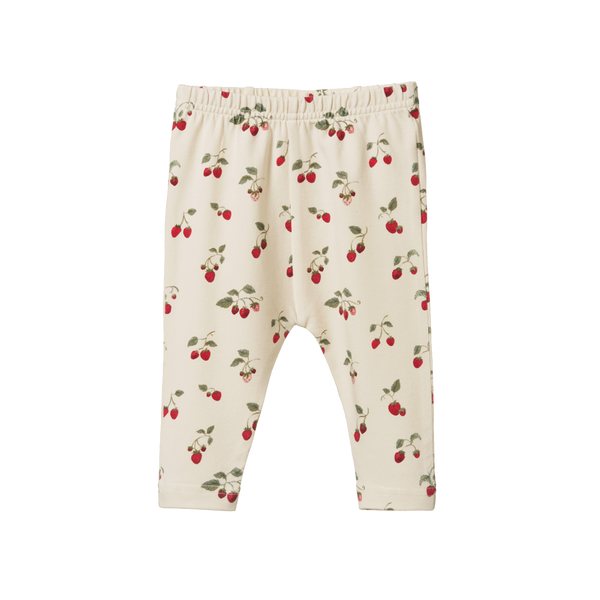Nature Baby Legging Strawberry Blush Print