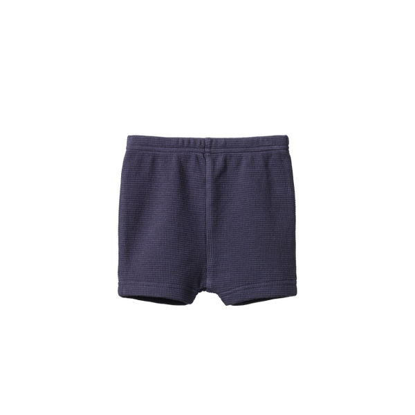 Nature Baby Selby Waffle Shorts - Mulberry