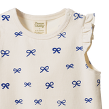 Nature Baby Fleur Tee Ribbons Print