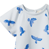 Nature Baby Faye Tee Songbird Print