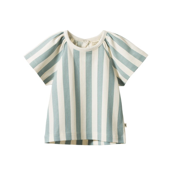 Nature Baby Faye Tee Star Dew Stripe