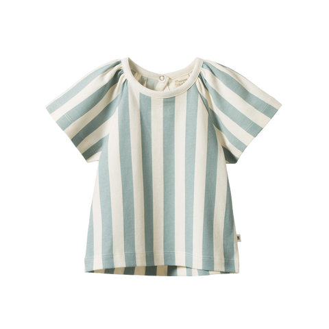 Nature Baby Faye Tee Star Dew Stripe
