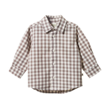 Nature Baby Ira Button Up Cub Check