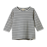 Nature Baby Long Sleeve River Tee Navy Sailor Stripe