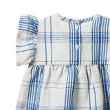 Nature Baby Bonnie Dress Linen Clyde Check