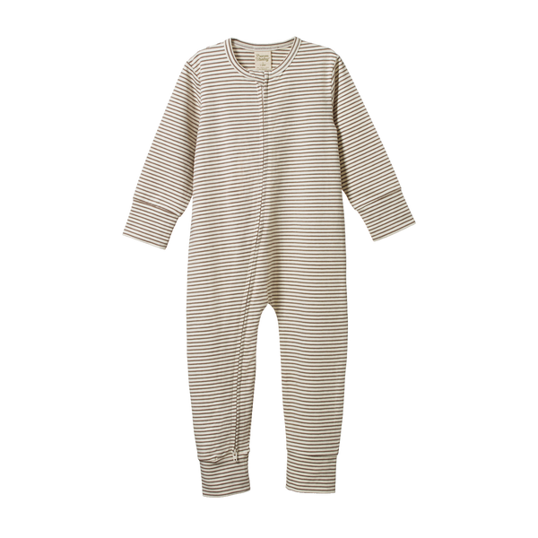 Nature Baby Dreamlands Suit Mushroom Pinstripe