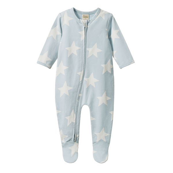Nature Baby Dreamlands Suit Magic Blue Print