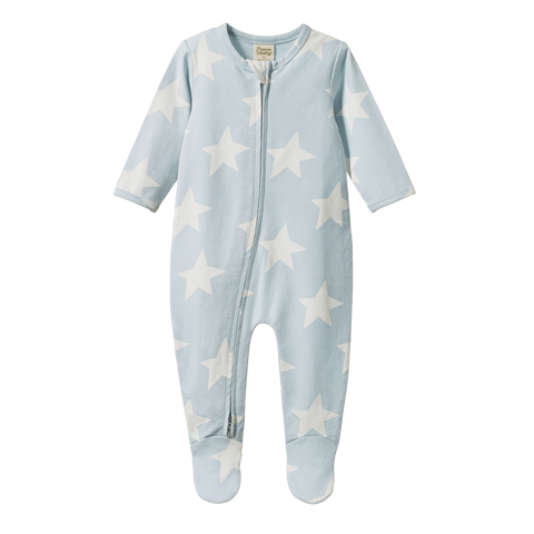 Nature Baby Dreamlands Suit Magic Blue Print