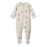 Nature Baby Dreamlands Suit Posey Blossom Rose Print