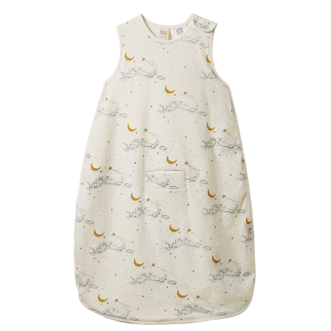 Nature Baby Organic Cotton Sleeping Bag 0-24M Starstruck
