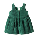 Nature Baby Amelia Pinafore Dress Pine