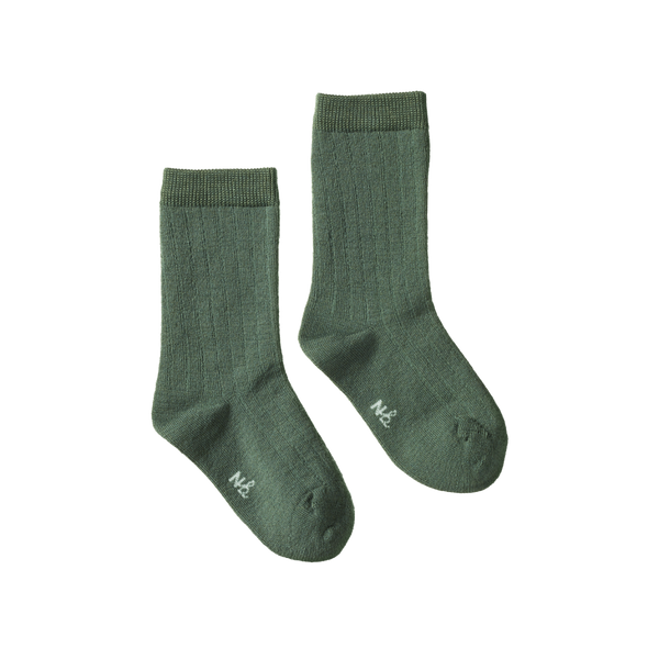 Nature Baby Organic Wool Socks Nettle