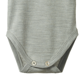 Nature Baby Merino Singlet Bodysuit Grey Marle