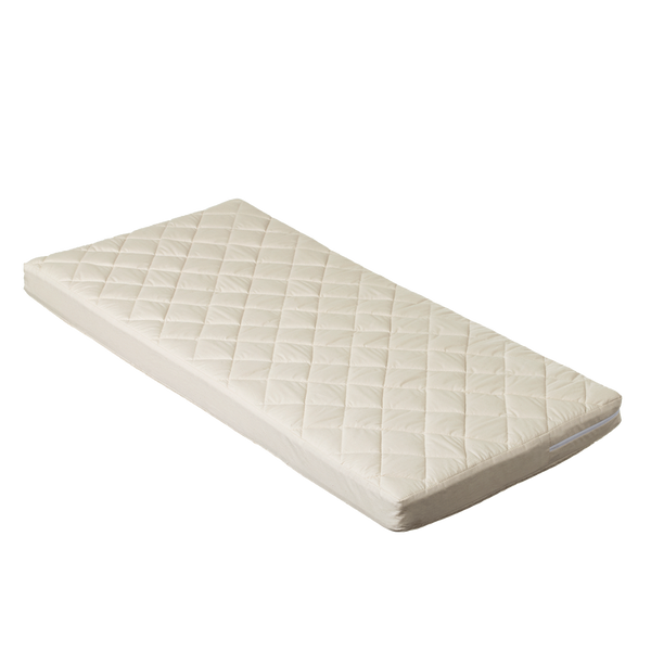 Nature Baby Quilted Wool and Latex Mattress Natural Bassinet