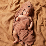 Nature Baby Bear Hooded Towel Hazelnut