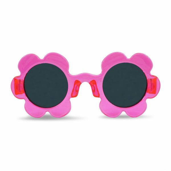 Milk x Soda Flower Candy Sunglasses Pink with Chain Lanyard