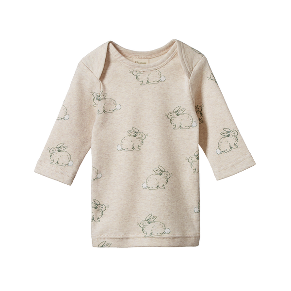 Nature Baby Simple Tee Cottage Bunny
