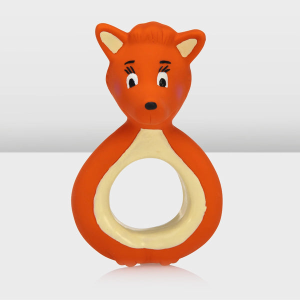 Mizzie The Kangaroo Mini Rubber Ring Teether