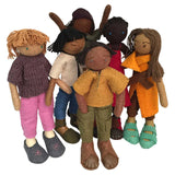 Papoose Friends Doll - Green Pants