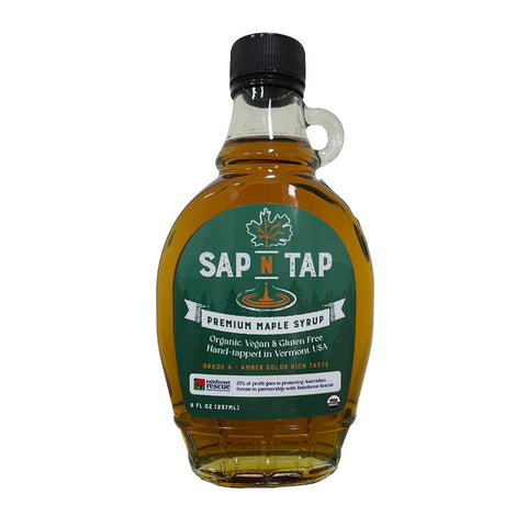 Sap N Tap Premium Organic Maple Syrup 237mL