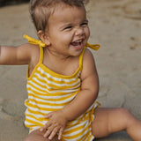 Nature Baby Sylvie Suit Golden Sea Stripe