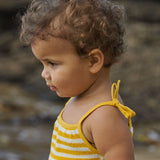 Nature Baby Sylvie Suit Golden Sea Stripe