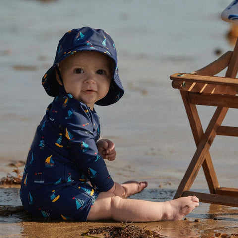 Nature Baby Splash Sunhat Regatta Navy