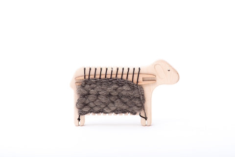 Bajo Weaving Sheep Wooden Natural Loom