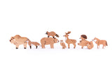 Bajo - Wild Animals Forest Set of 10
