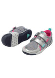 Plae Shoes Ty Hematite Velcro Trainer