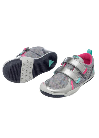 Plae Shoes Ty Hematite Velcro Trainer