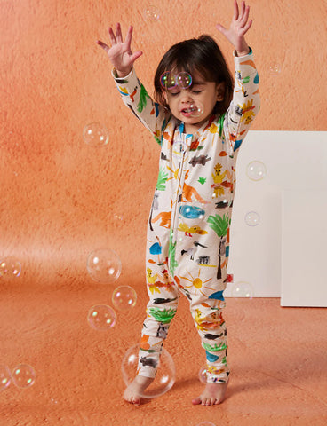 Halcyon Nights Long Sleeve Zip Suit Yo's Country