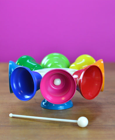 Rainbow Spinning Bells