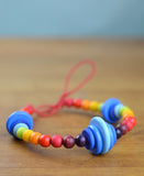 Grimm's Pram String - Blue