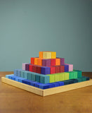 Grimm's Spiel and Holz Stepped Pyramid Big
