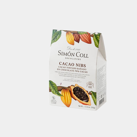 Simon Coll Chocolate Covered Cocoa Nibs (100G)
