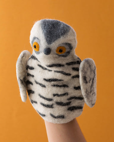 Papoose Hand Puppet Owl