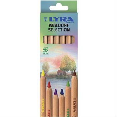 Lyra Super Ferby Waldorf Selection Assorted 6 Colours