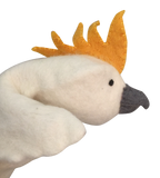 Papoose Hand Puppet Cockatoo