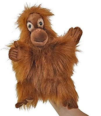 Hansa Baby Orangutan Hand Puppet 25cm