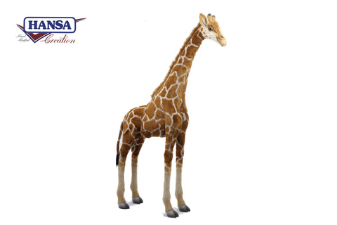 Hansa Giraffe Calf Plush 130cm Extra Freight Charge May Apply