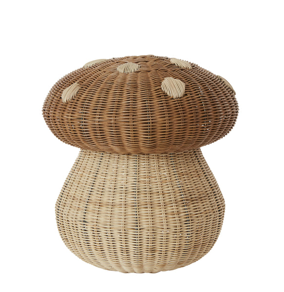 OyOy Mushroom Basket Natural