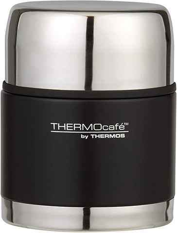 Thermos 500ml S/Steel Vac Insulated Jar - Matt Black