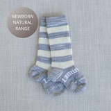 Lamington Baby Merino Knee Hi Socks - Pebble